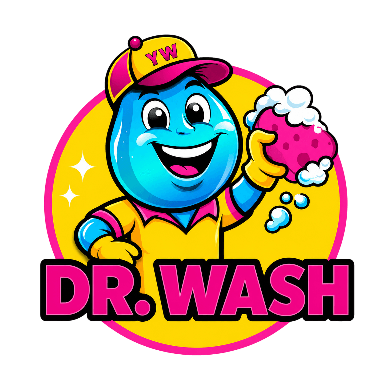 Dr. Wash mascot